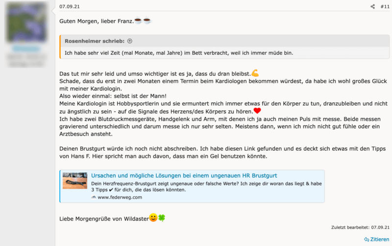 Verlinkung in einem Forum