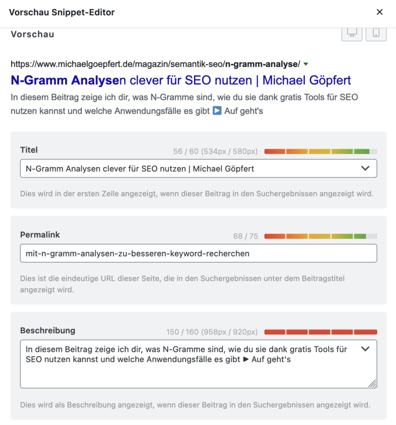 Title Description SEO WordPress