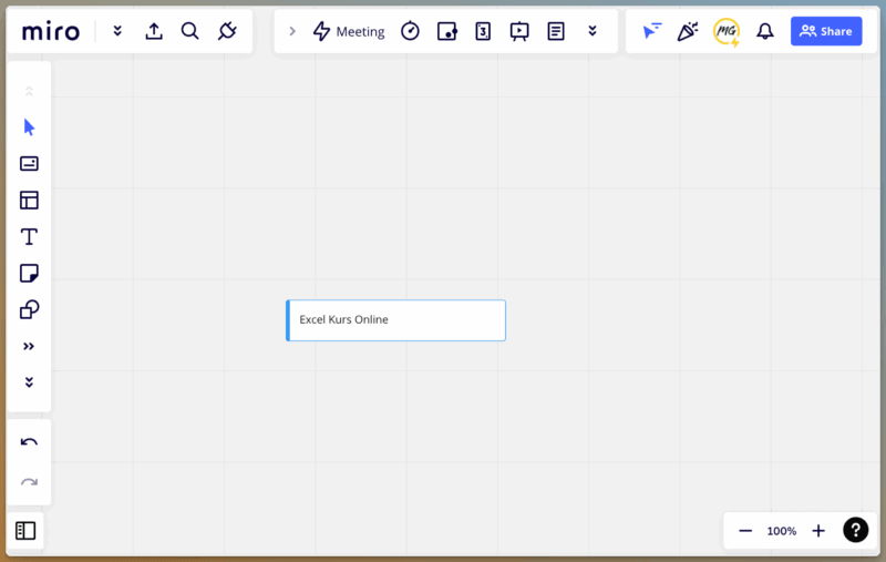 Topical Map mit Miro